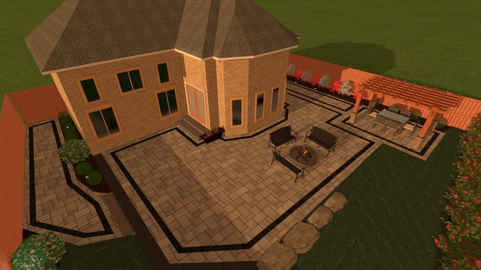D&B Landscape Solutions Inc landscape project