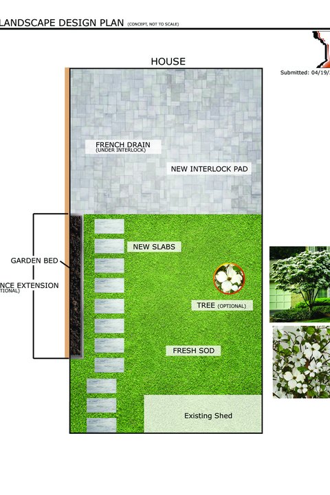 My Landscaping Project planting detail