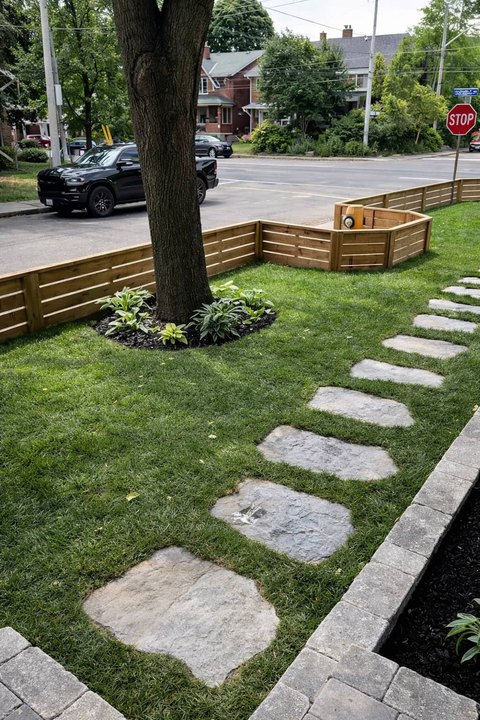 Oaks Home Services planting detail